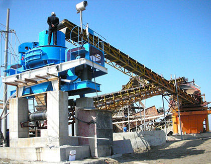 山東青島制砂生產(chǎn)線-河南紅星機器
