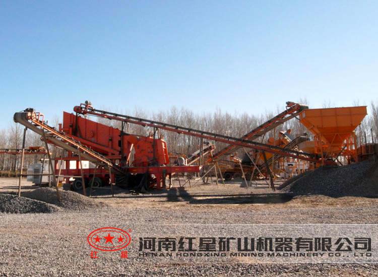 紅星為山東用戶設(shè)計的砂石生產(chǎn)線