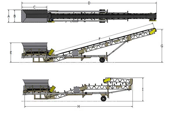 膠帶輸送機(jī)工作原理圖