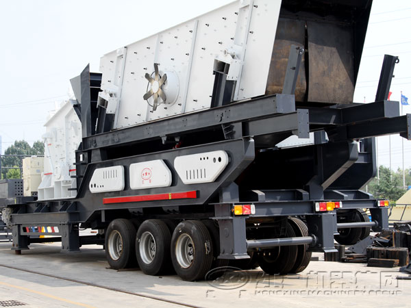 移動(dòng)破碎站