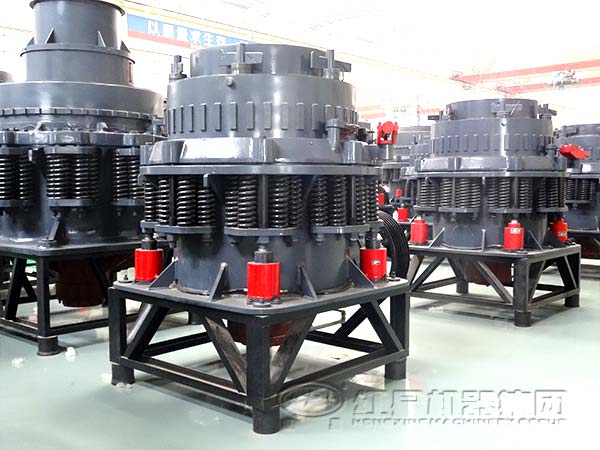 不同型號的圓錐式破碎機