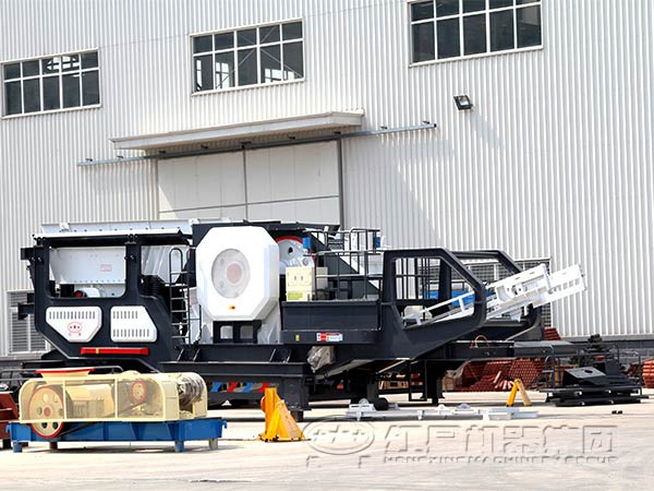 鄂式破碎機(jī)移動式破碎站