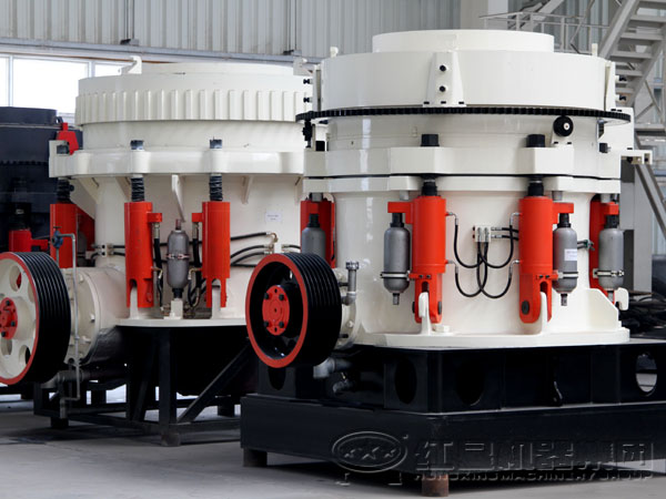 鐵礦石圓錐式破碎機(jī)廠家車間