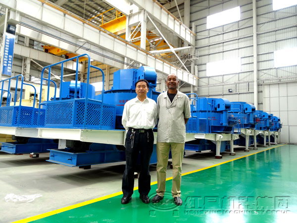 制砂機(jī)廠家國際合作