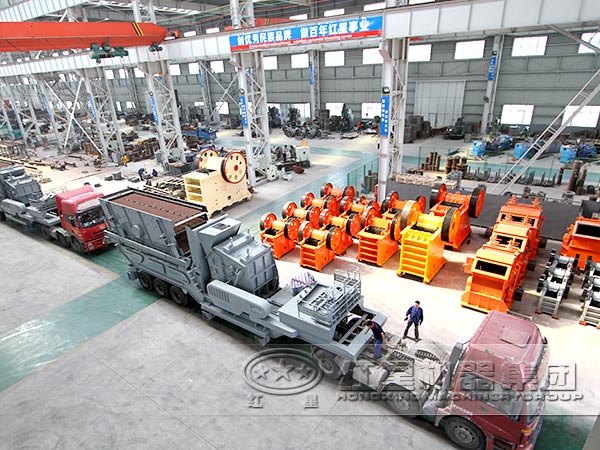 建筑垃圾移動破碎站處理設(shè)備發(fā)貨