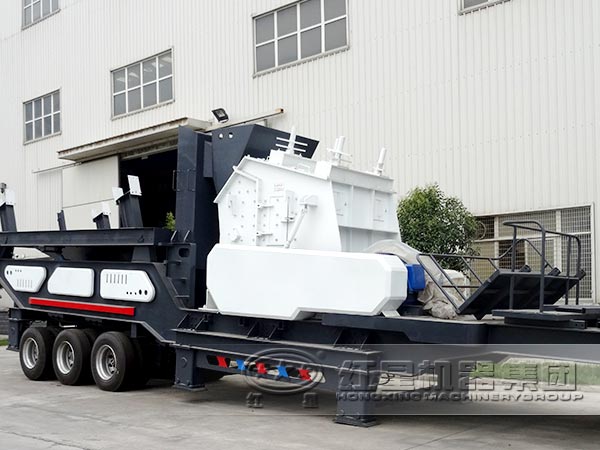 反擊式破碎機(jī)移動式垃圾處理設(shè)備