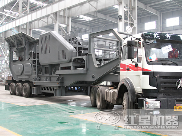 建筑垃圾移動破碎站