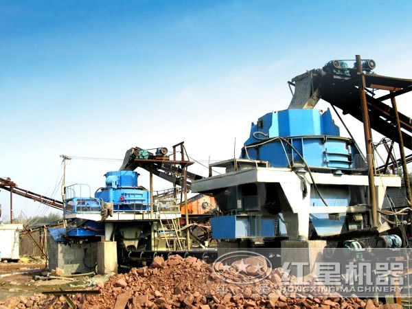 制沙機生產現場實拍