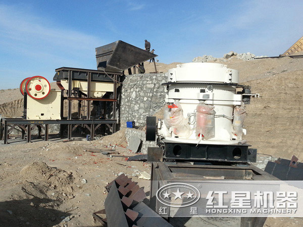 圓錐式破碎機配置