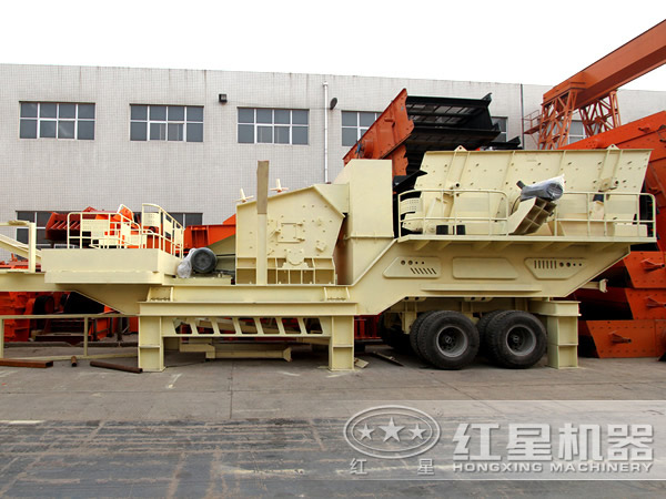 垃圾處理移動(dòng)破碎站