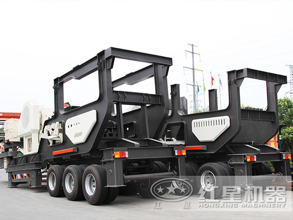 小型移動石子機發(fā)貨中