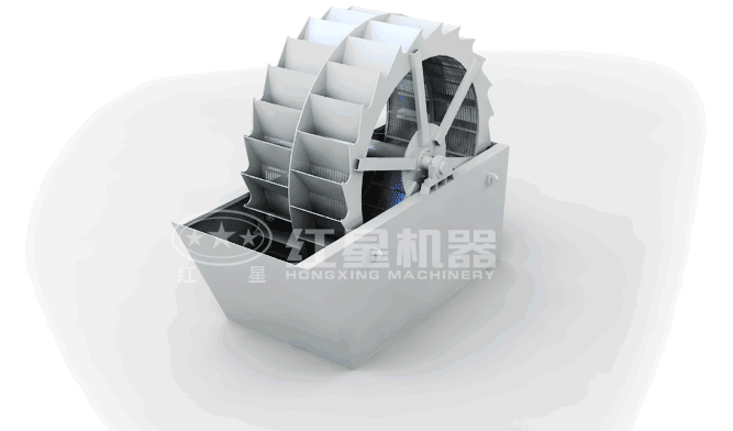 3000噸洗砂機(jī)原理