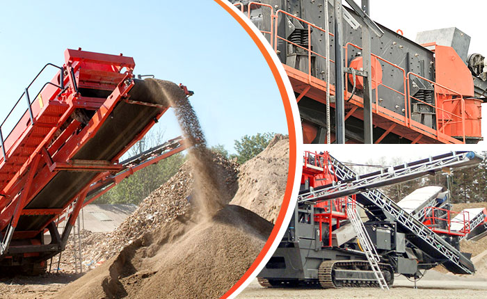 時(shí)產(chǎn)200噸移動砂石破碎站主要功能