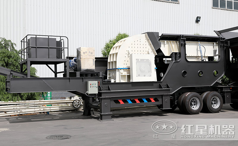 移動錘式破碎機可自由移動作業(yè)