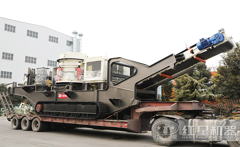 圓錐履帶式移動(dòng)破碎站