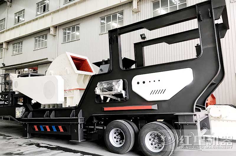 紅星移動(dòng)式錘破近觀圖