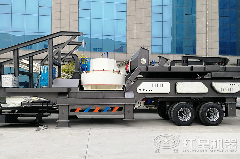 紅星全自動磨砂機（移動式制砂機）風采圖