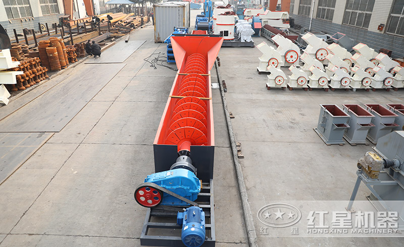 紅星螺旋式洗沙機(jī)清潔度強(qiáng)、性價(jià)比高