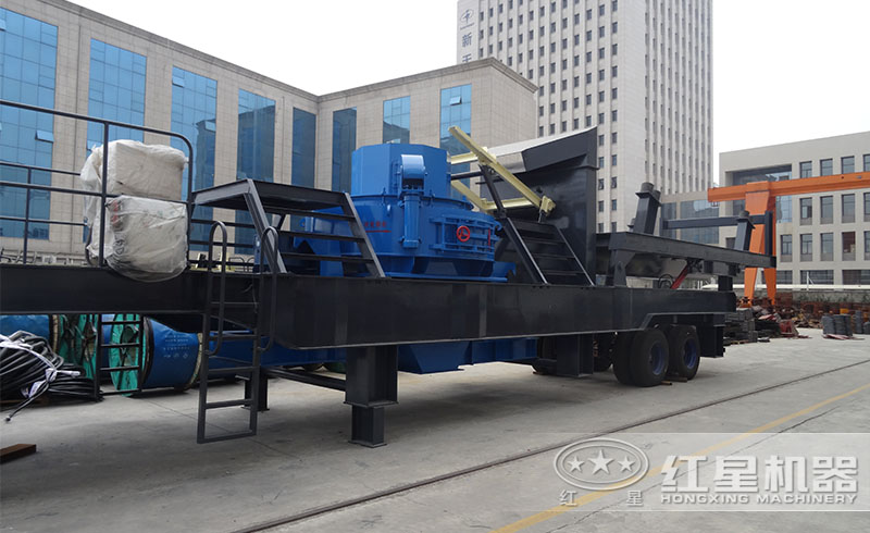 移動式碎沙機更加靈活、高產(chǎn)、環(huán)保