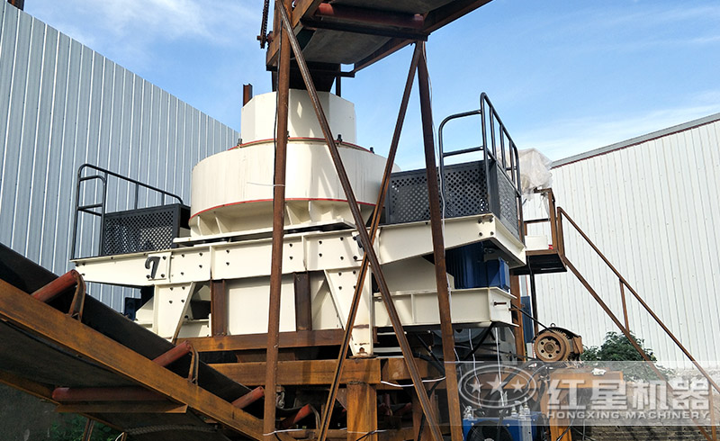 制砂機(jī)生產(chǎn)線現(xiàn)場