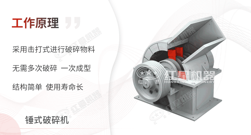 錘式破碎機工作原理