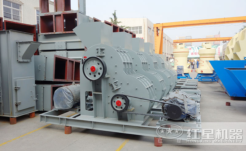 紅星雙級(jí)式煤矸石粉碎機(jī)風(fēng)采圖