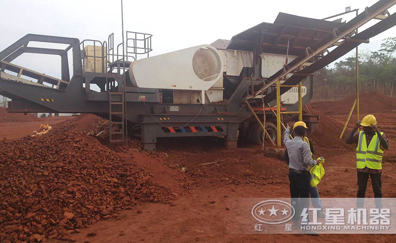 紅星移動(dòng)式粉砂機(jī)