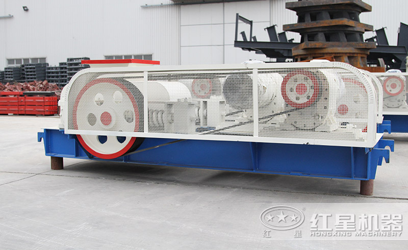 紅星對輥式破碎機高配置，砂石中細碎利器