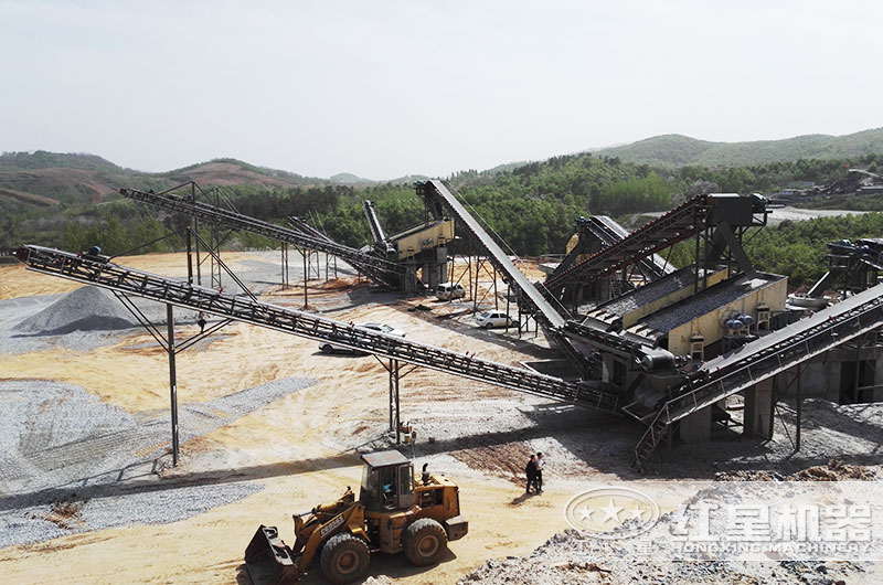 碎石廠作業(yè)現(xiàn)場(chǎng)