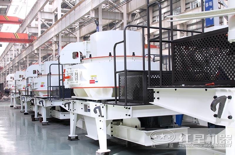 沖擊式破碎機廠區(qū)展示