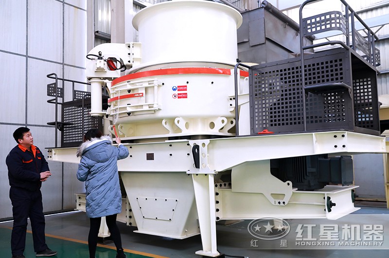 HVI碎沙機用戶參觀現場