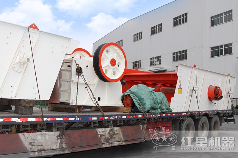 紅星機器廠家4060顎破發(fā)貨現(xiàn)場