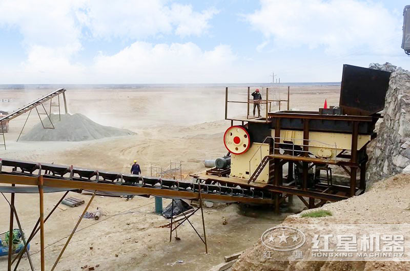 破碎生產(chǎn)現(xiàn)場(chǎng)實(shí)拍