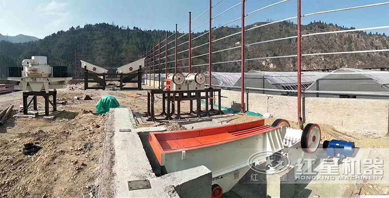 客戶新開辦的打砂機(jī)現(xiàn)場(chǎng)