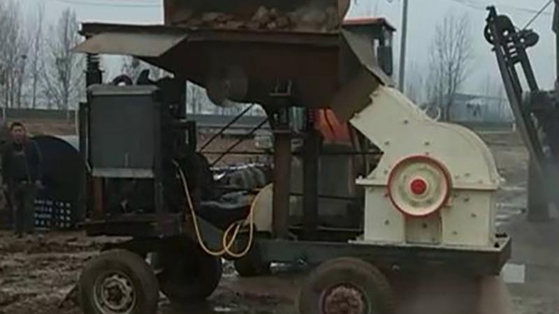 蝸牛破碎機制沙現(xiàn)場