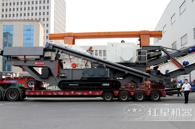 移動(dòng)反擊破碎機(jī)發(fā)貨