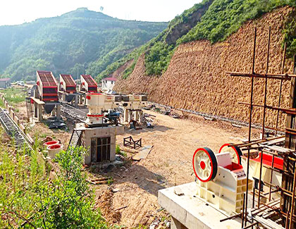 浙江杭州玄武巖破碎生產(chǎn)線-紅星機器